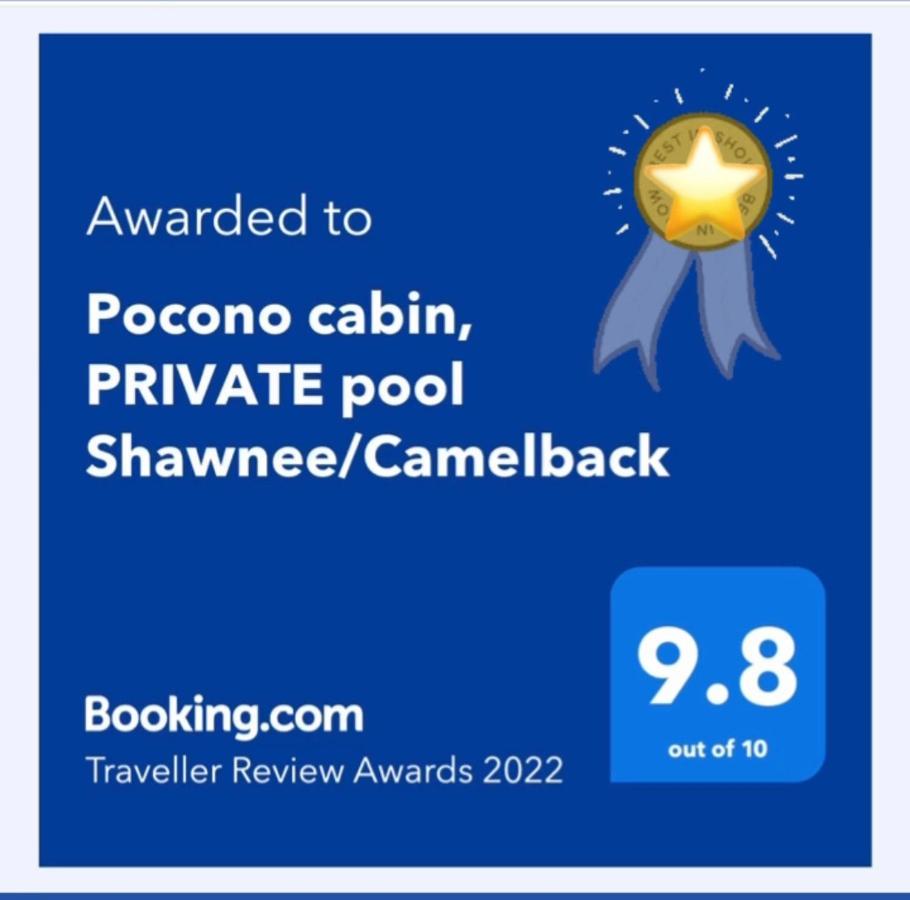 Pocono Cabin With Private Pool At Shawnee Mtn Ийст Страудсбърг Екстериор снимка