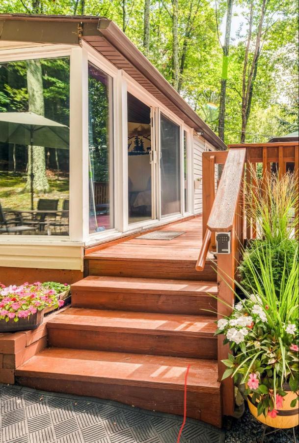 Pocono Cabin With Private Pool At Shawnee Mtn Ийст Страудсбърг Екстериор снимка