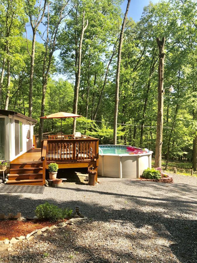 Pocono Cabin With Private Pool At Shawnee Mtn Ийст Страудсбърг Екстериор снимка